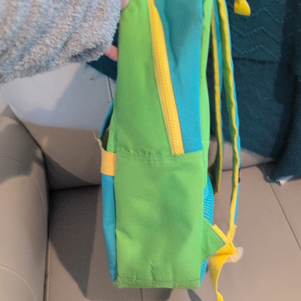 Wildkin  Green, Blue And Yellow Kids Backpack